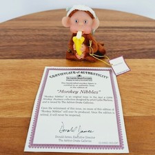 Just a Little Monkey Business Ashton Drake Gallery Lydia Marlene Nibbles Figure