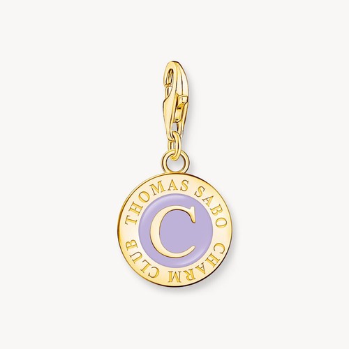 Thomas sabo charm violet coin - sabo,
