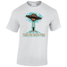 Roswell T Shirt Aliens DTG Conspiracy Spacemen Funny Birthday UFO Take Me With