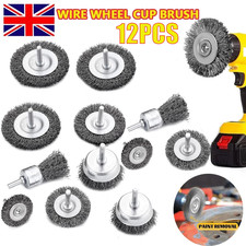 12Pcs Rotary Brass Wire