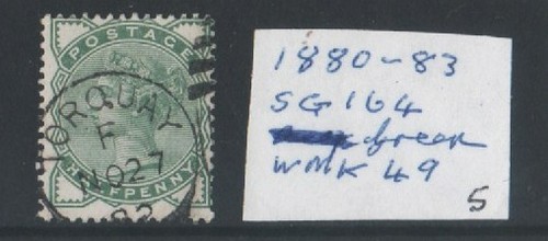 Queen victoria 164 green - sg,