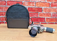 Vintage Carena Zoomex S 8mm Cine Movie Camera With Original Case Used