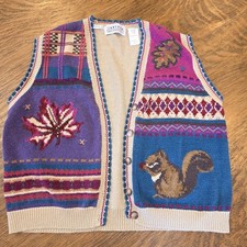 Jantzen Hand Embroidered Knit