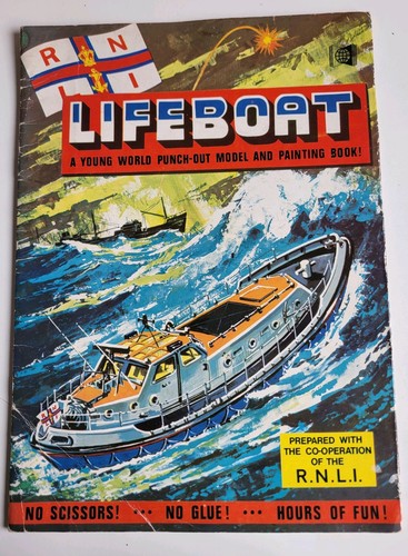 Vintage 1973 rnli - rnli, lifeboat-