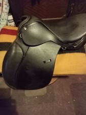 17in Black Dominus saddle