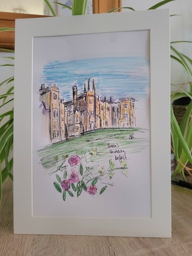 Queens university belfast pen - university,
