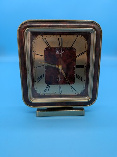 Vintage coral alarm clock - clock, made