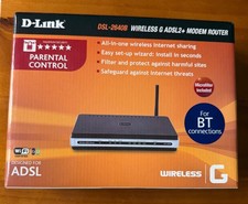 D-link DSL-2640B Wireless G ADSL2+ Router (DSL-2640B/UK)