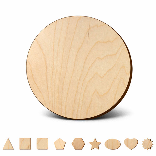 2cm wooden shape - 2cm, craft