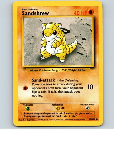 Sandshrew 102 common base - sandshrew,
