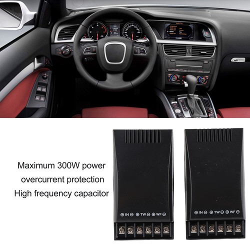 2pcs car audio crossover 2 - audio,