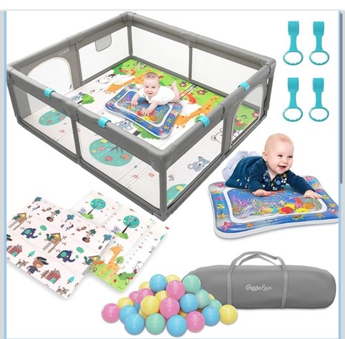 Gigglelux large baby playpen - gigglelux,