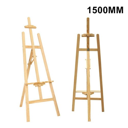 Wooden artist art tripod - wooden,
