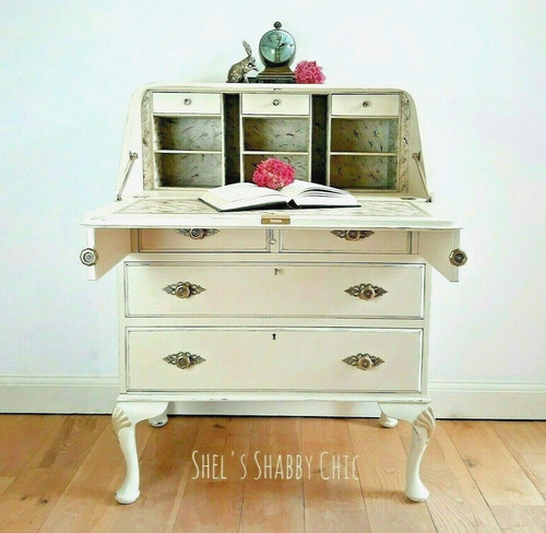 Vintage writing bureau now - vintage,