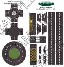 Junctions & Straight Roads - N Gauge - 40mm Wide Roads - Model Railway