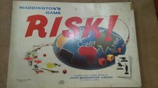 Vintage Waddingtons Risk Board