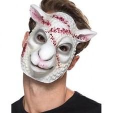 Bloody Sheep Mask Adults Scary
