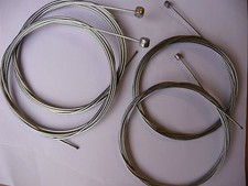 Bicycle Brake / Gear Inner Cables Wires Bike Cycle Pair Bulk Galvanised New MTB 