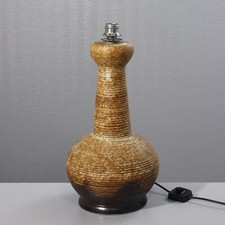 Large Vintage Design 1970s Ceramic Floor Lamp Stand