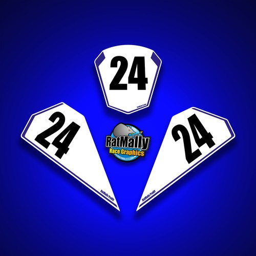 Race number boards to fit - race,