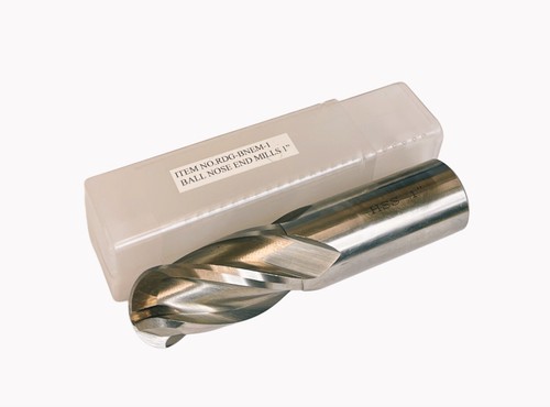 Ball nose end mill - 1",