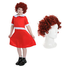 ORPHAN GIRL COSTUME RED FANCY