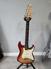 2008 FENDER AMERICAN STANDARD STRATOCASTER IN SUNBURST FINISH & HARD SHELL CASE