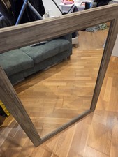 Dunelm Mill Large Hanging Oak Framed Mirror