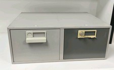 Bisley Industrial Index card Filing cabinet drawers Tools Storage office A5 