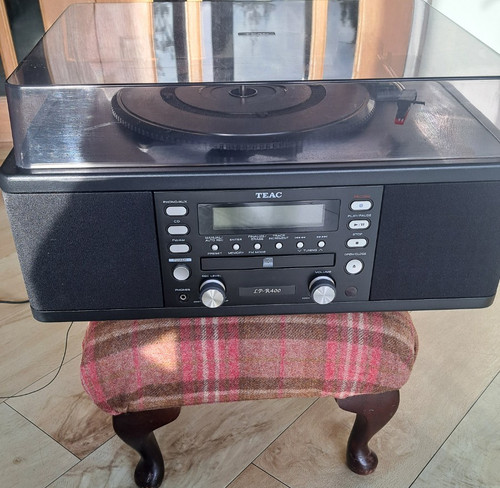 Teac r400 black compact - lp-r400,