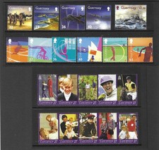 Guernsey 2003 MNH 6 Issues (See Below for Details)