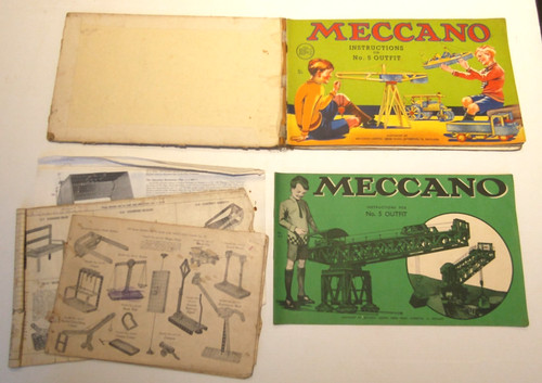Meccano instructions bookle - meccano, no