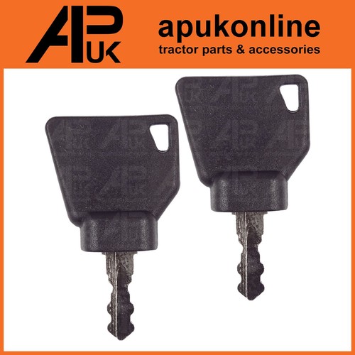 Ignition switch key for jcb - 2x,