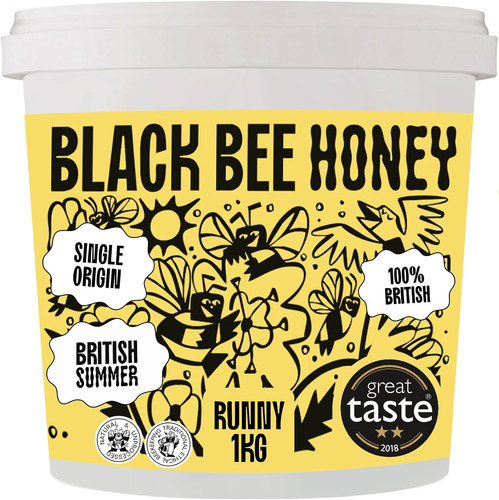 Black bee honey pure - bee,