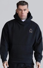 SikSilk Mens Black Pullover