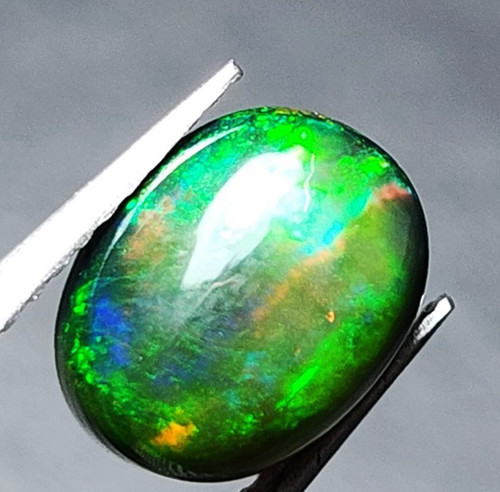 Ethiopian black opal welo - black,