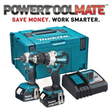 Makita DLX2507TJ 18v Twin Kit Combi Drill & Impact Driver - 2 x 5 Batteries