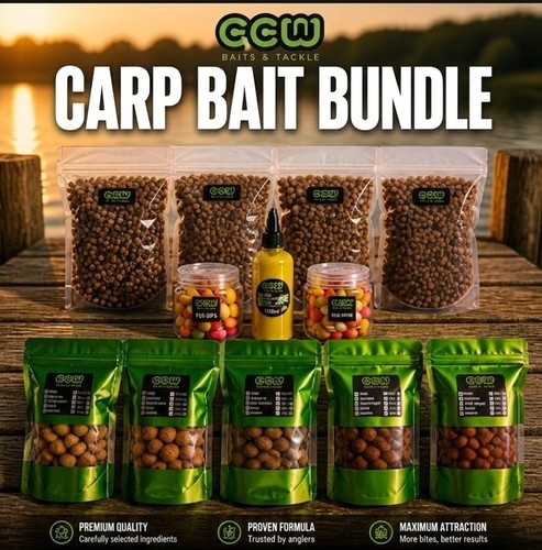 Carp fishing budget - carp, bait