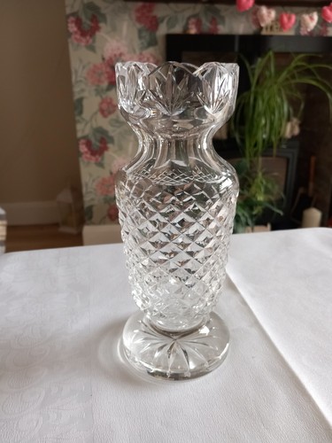 Waterford crystal vintage vase - waterford,