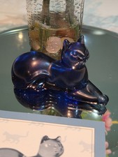 Franklin Mint Cat Curio