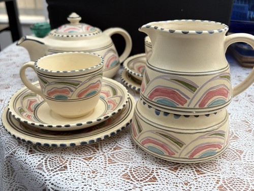 Vintage hand painted honiton - vintage,