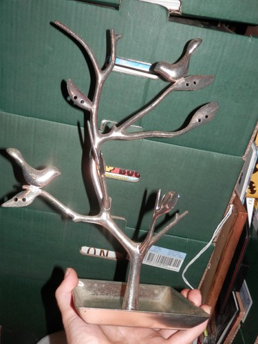 Metal jewellery tree - tree, organiser