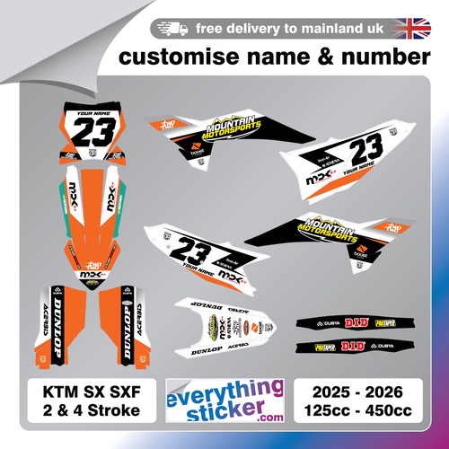 Custom ktm graphics - ktm,