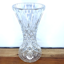 Vintage Cut Crystal Trumpet
