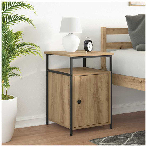 Bedside table artisan oak - bedside,