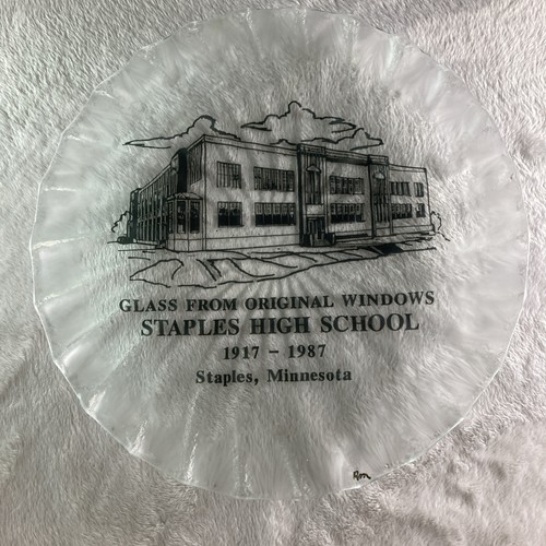 Staples high school plate - high,