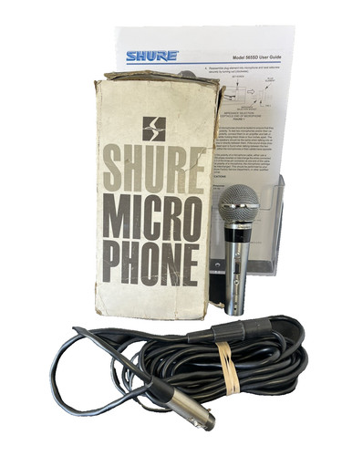Shure vintage 565sd cardioid - shure,