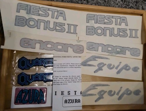 Ford decals fiesta - ford,