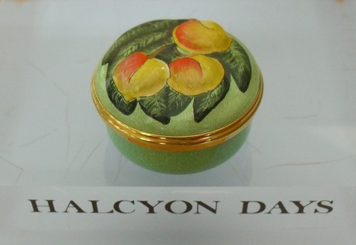 Halcyon days peaches embossed - days,