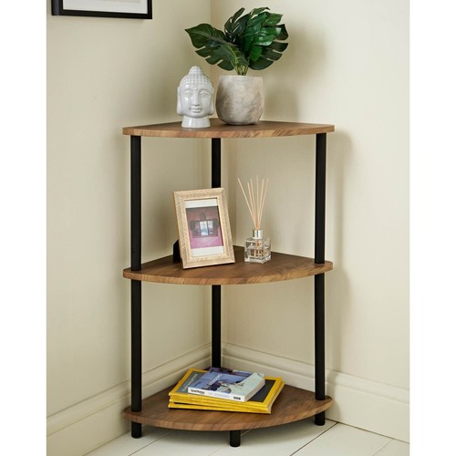 Tier corner shelf table side - tier,